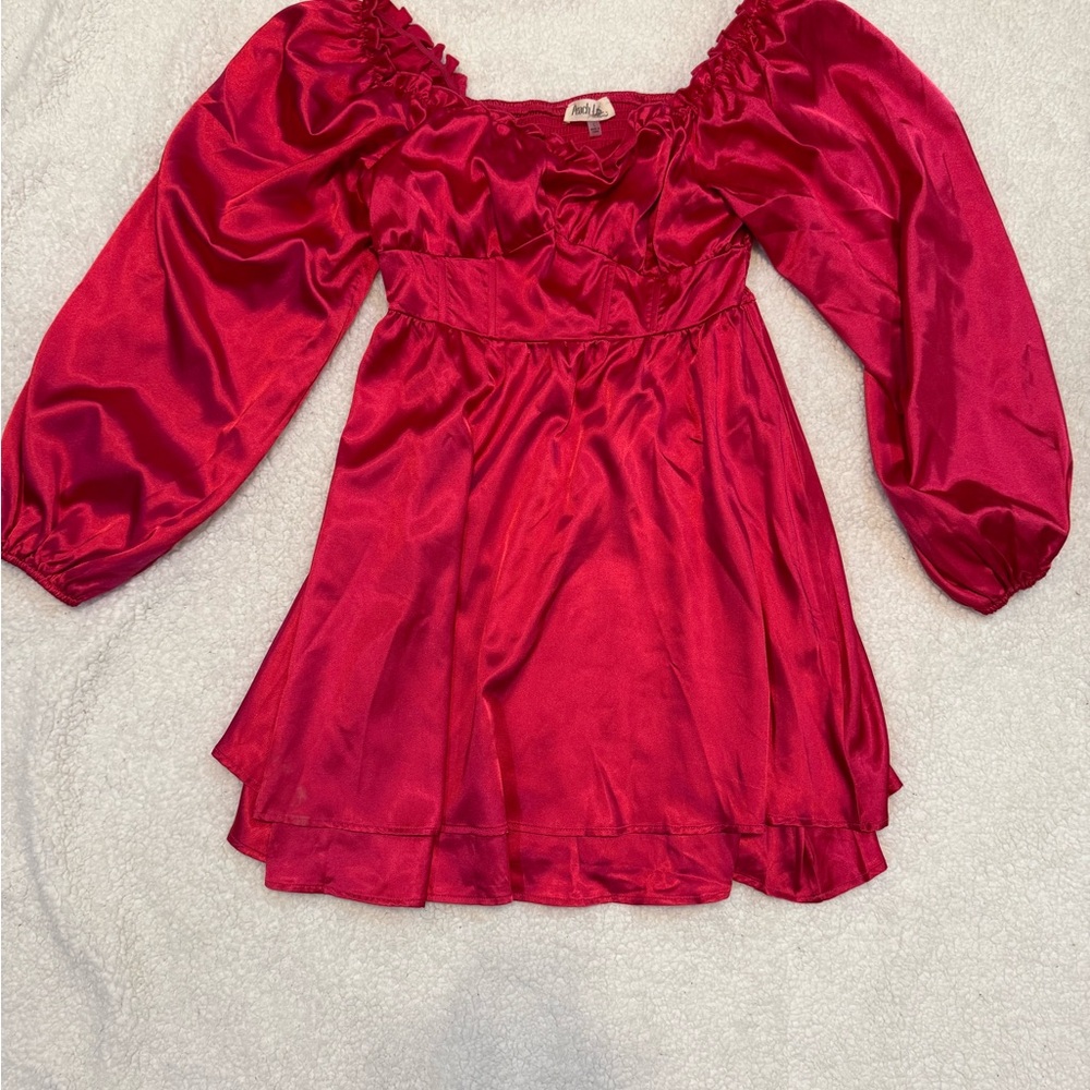 Peach Love California Scarlet Mini Dress